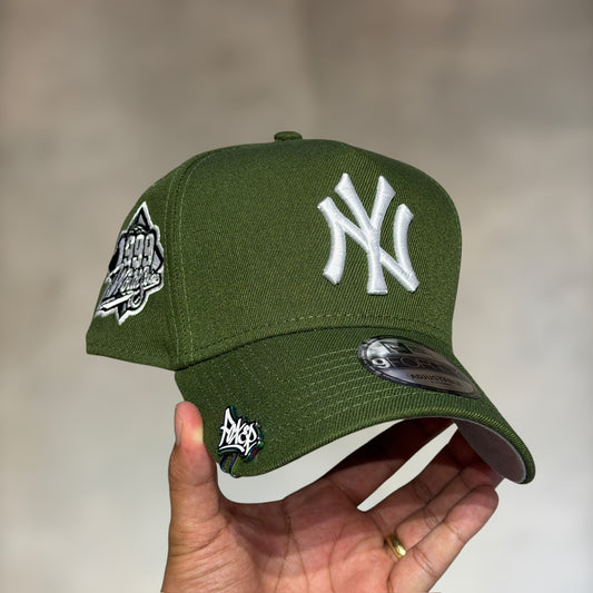 9FORTY A FRAME NY YANKEES MOSS GREEN
