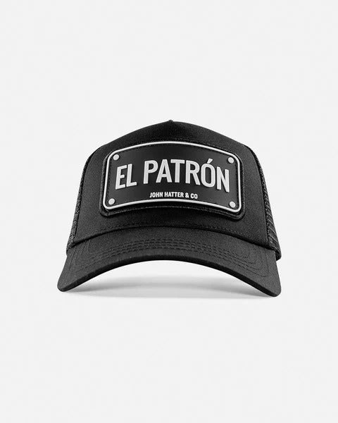 JONH HATTER EL PATRÓN BLACK ON BLACK RUBBER