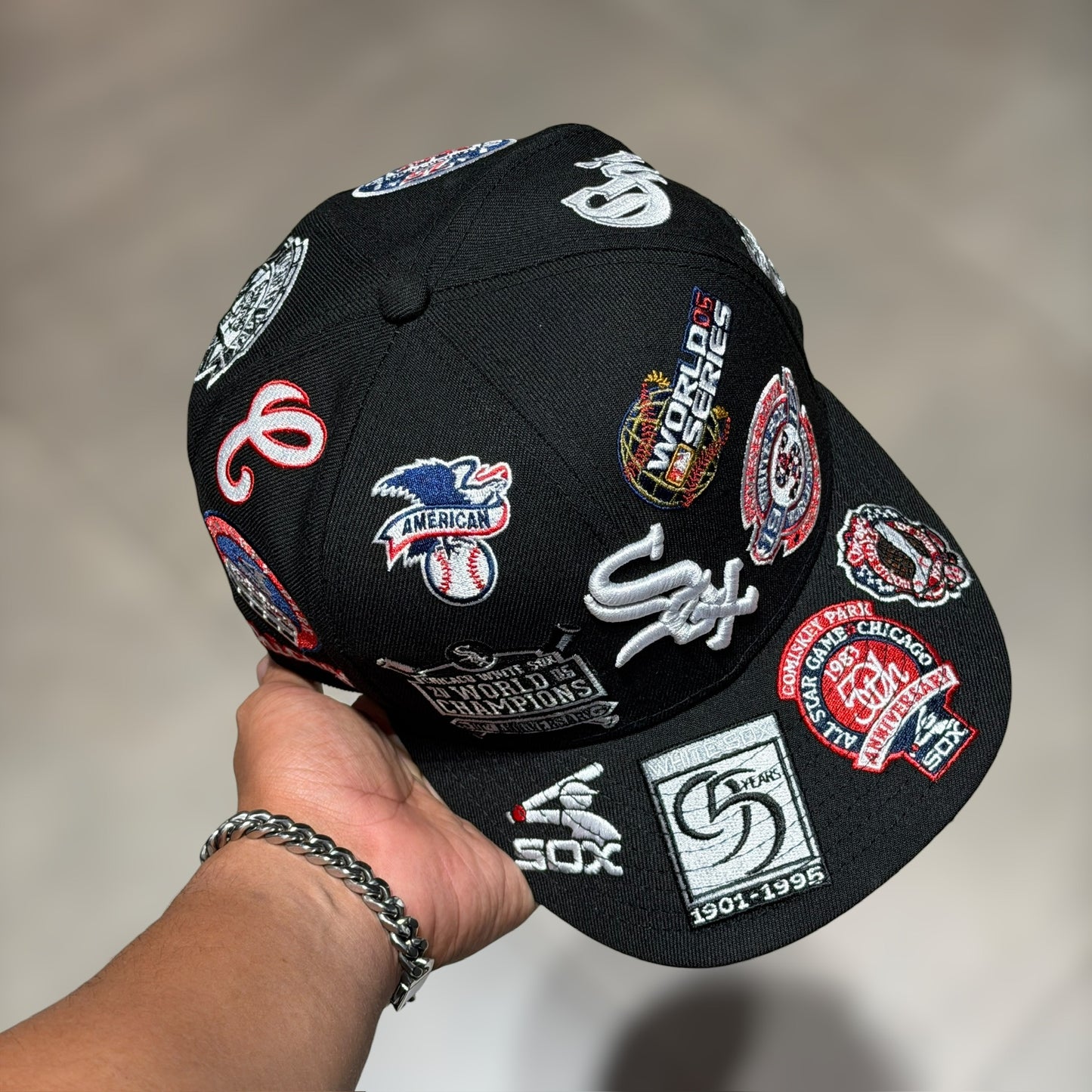 59FIFTY WHITE SOX MULTIPARCHES WS