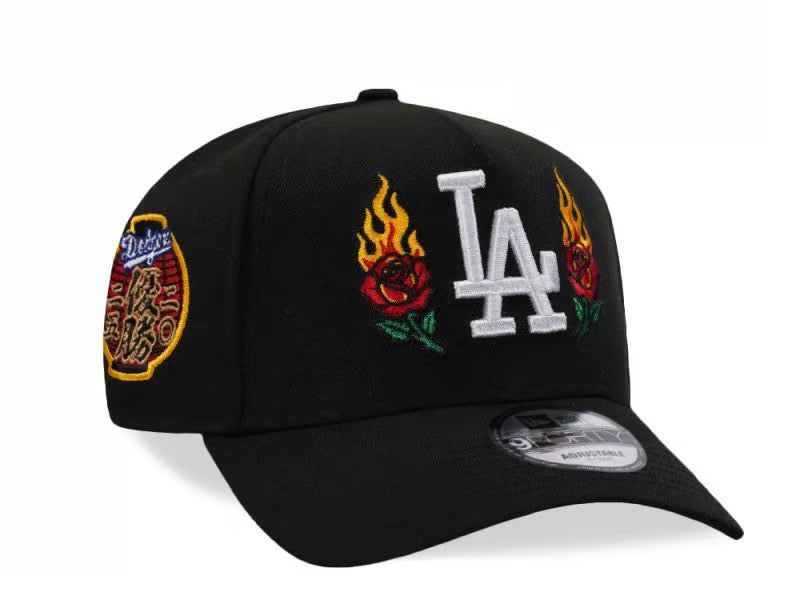 9FORTY A FRAME LA DODGERS BLACK ROSE  PRIME