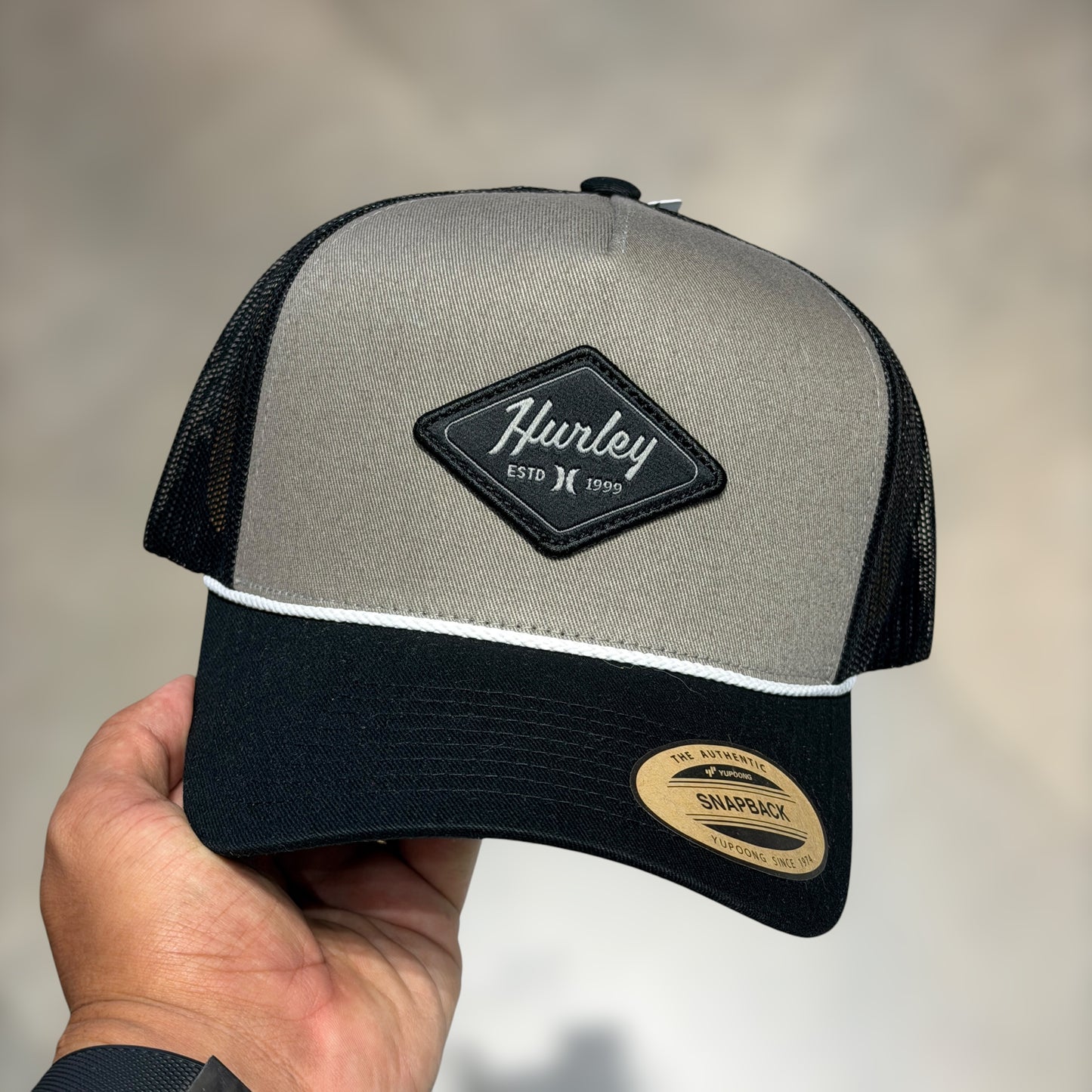 Hurley trucker diamond patch