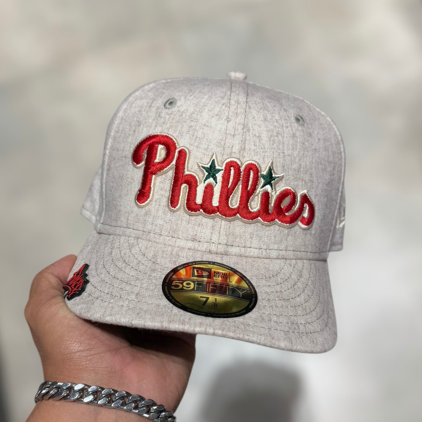 59FIFTY PHILLIES BEIGE UNDERVISOR FIELTRO
