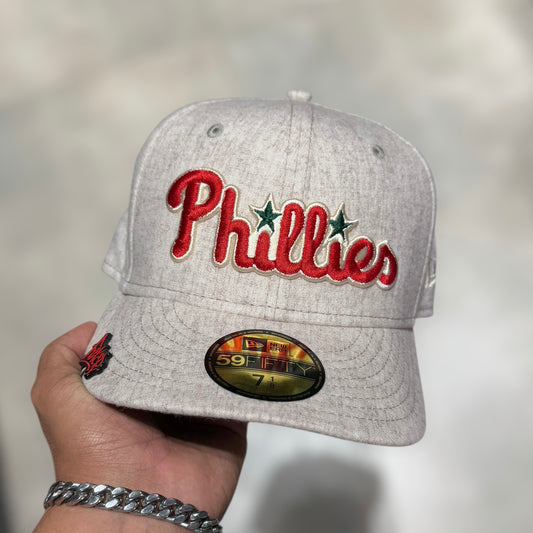 59FIFTY PHILLIES BEIGE UNDERVISOR FIELTRO