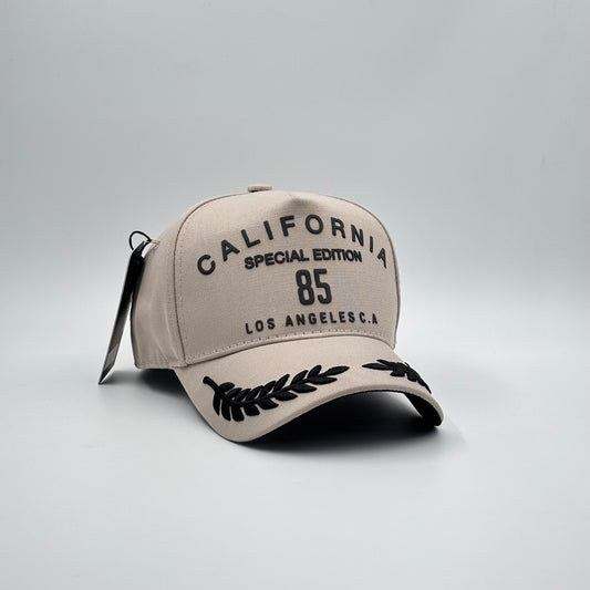 CALIFORNIA BEIGE GREY LOGO 85 SPECIAL