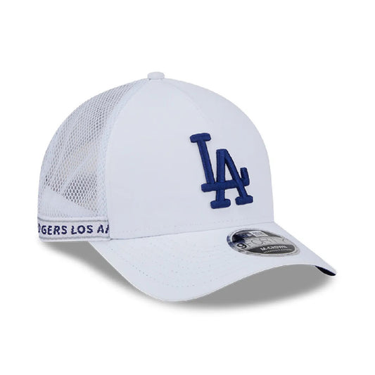 9FORTY AF CROWN LA DODGERS WHITE BLUE LOGO