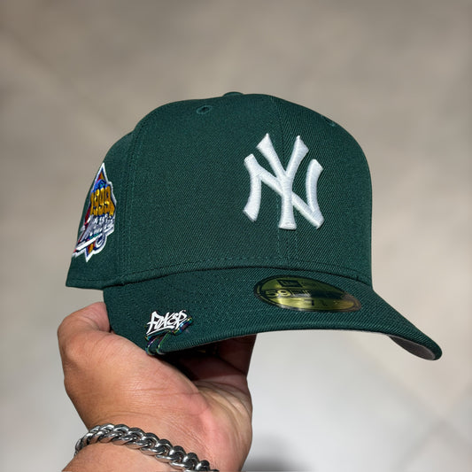 59FIFTY NY YANKEES DARK GREEN WS 1999