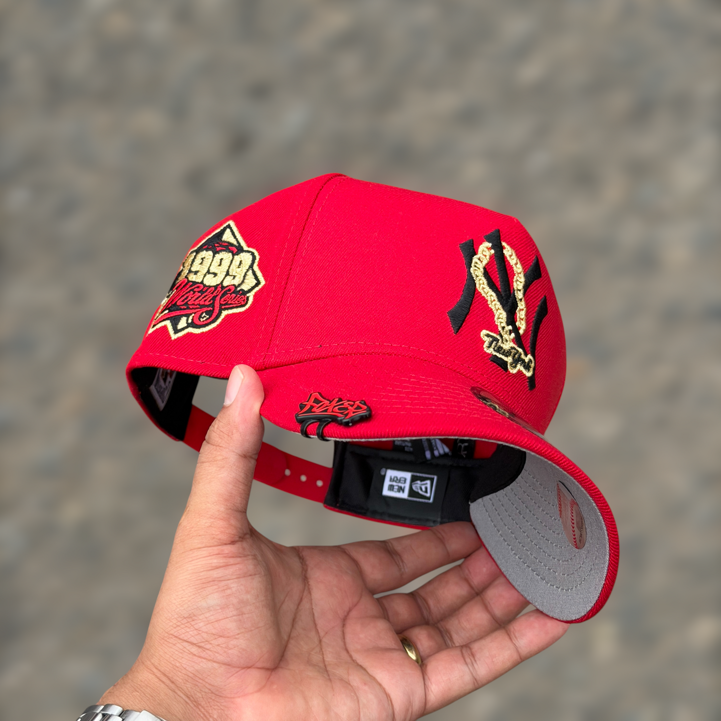 9FORTY NY YANKEES RED GOLD CHAIN