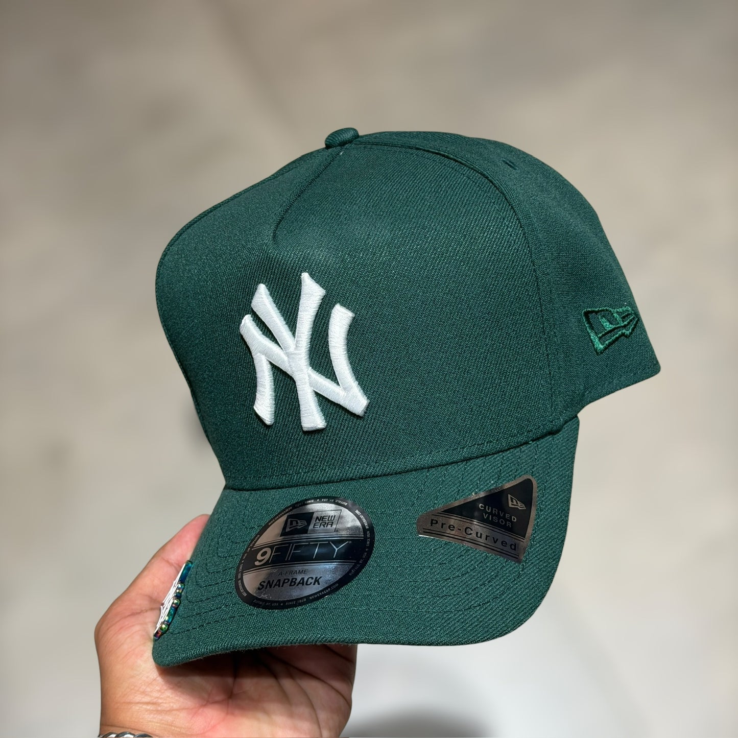 9FIFTY NY YANKEES DARK GREEN PATCH