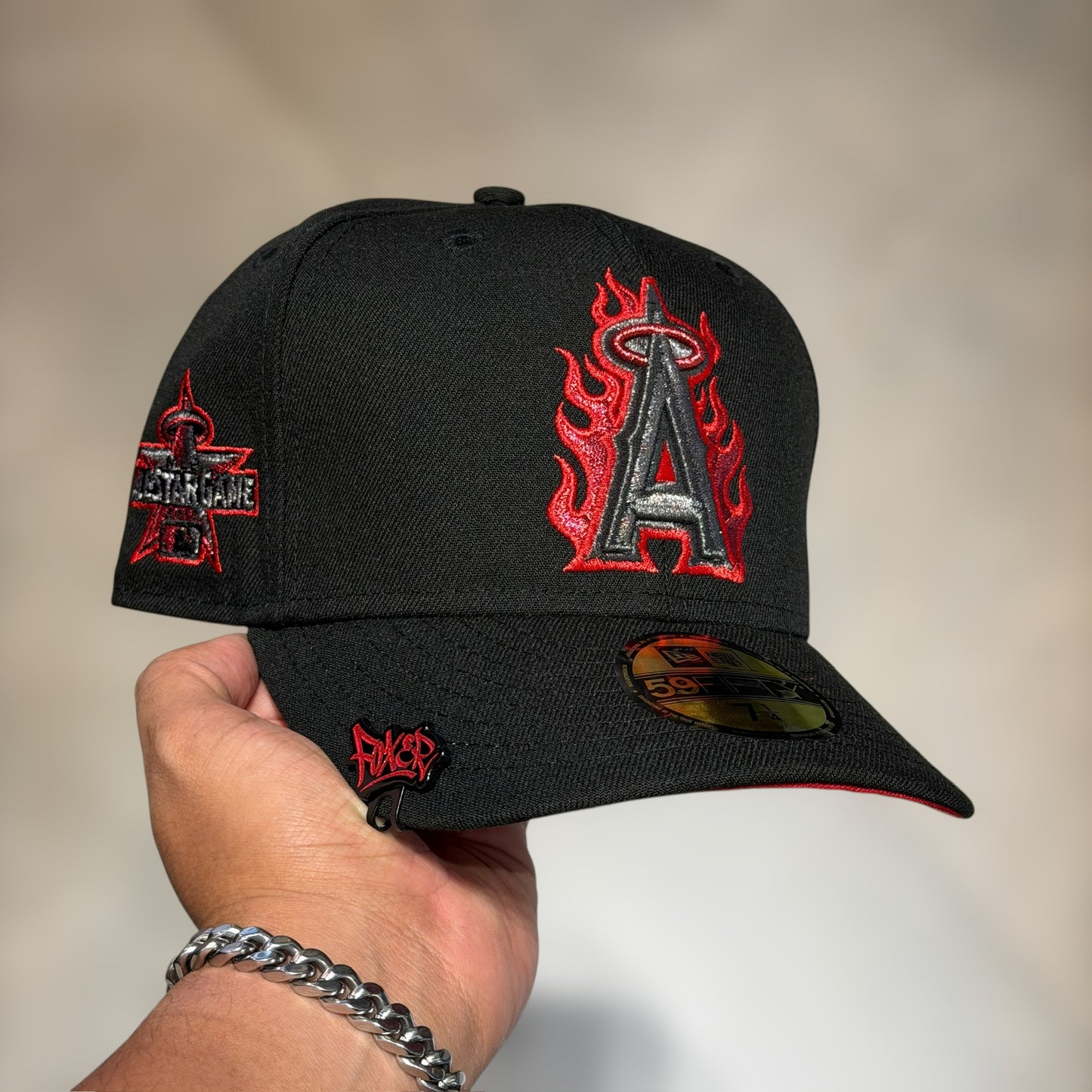 59FIFTY ANGELS BLACK RED