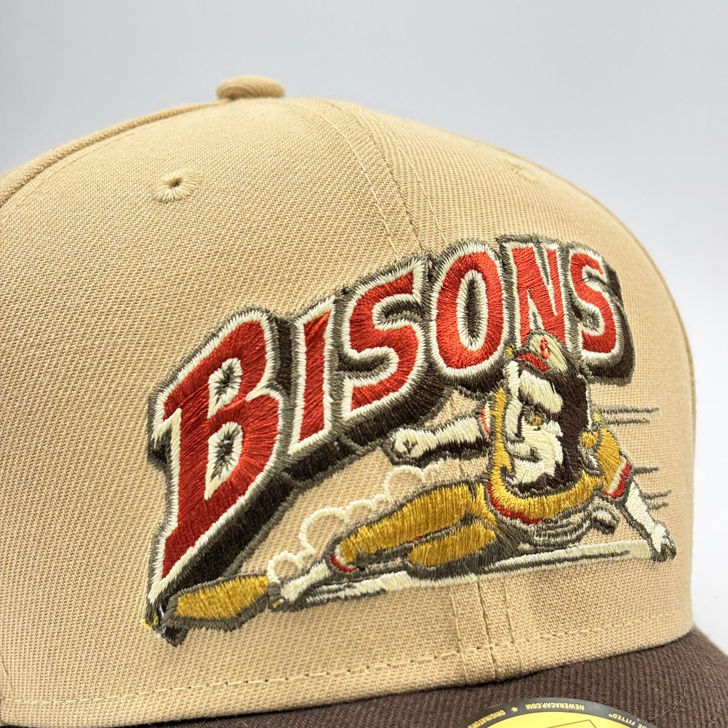 59FIFTY BISON CAQUI VISERA BROWN