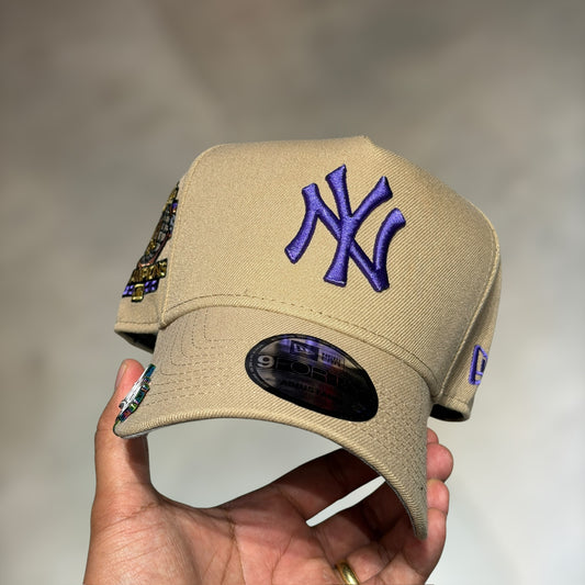 9FORTY A FRAME NY YANKEES CAQUI PURPLE LOGO