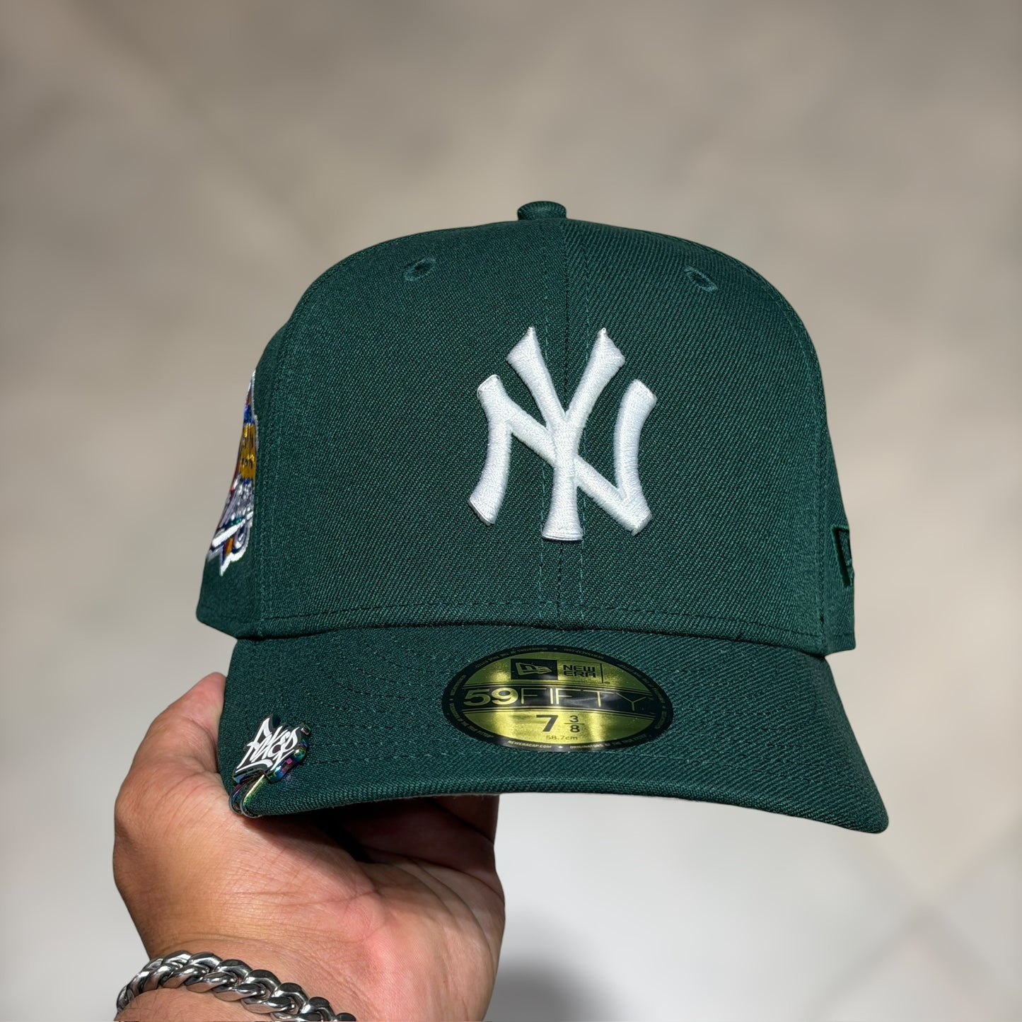 59FIFTY NY YANKEES DARK GREEN WS 1999