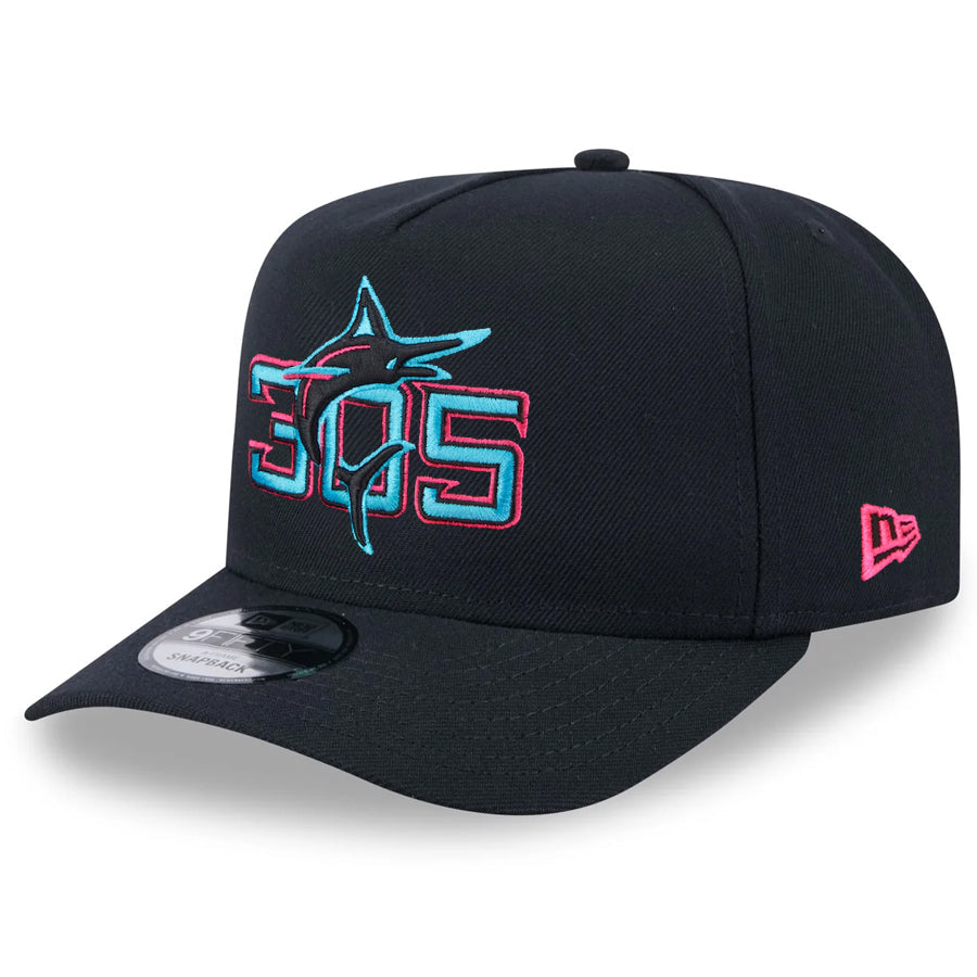 9FIFTY MIAMI MARLINS BLACK 305