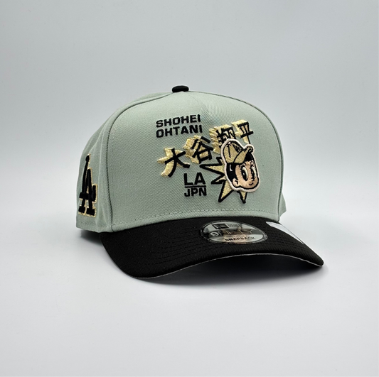 9FIFTY A FRAME OHTANI GREEN BLACK VISOR