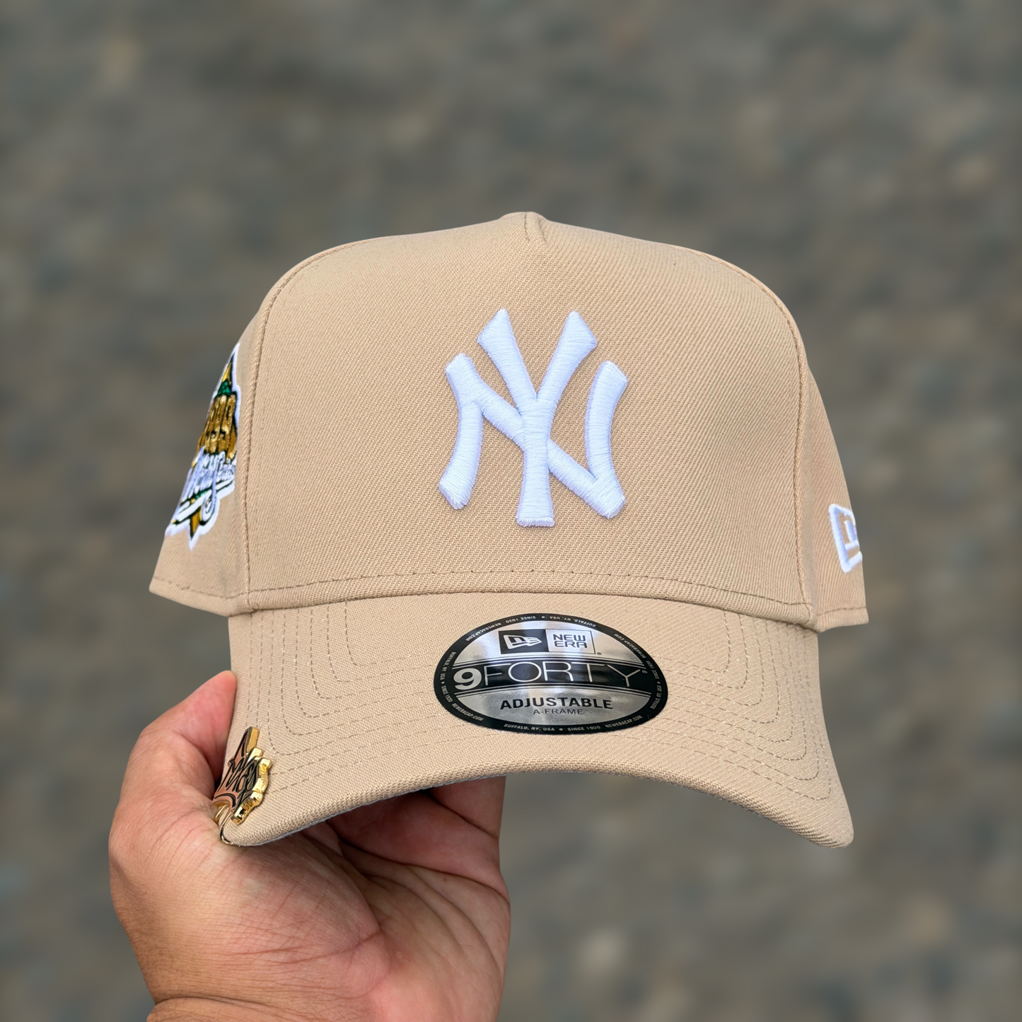 9FORTY NY YANKEES AFRAME BEIGE