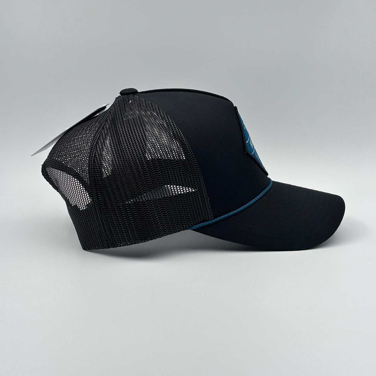 HURLEY BLACK/BLUE LOGO