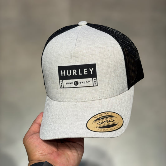 Hurley trucker grey black mesh