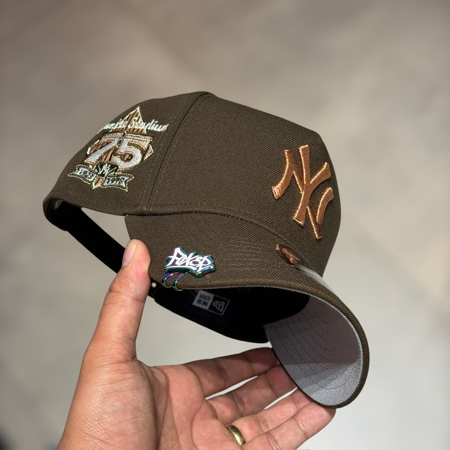 9FORTY A FRAME NY YANKEES BROWN 75TH