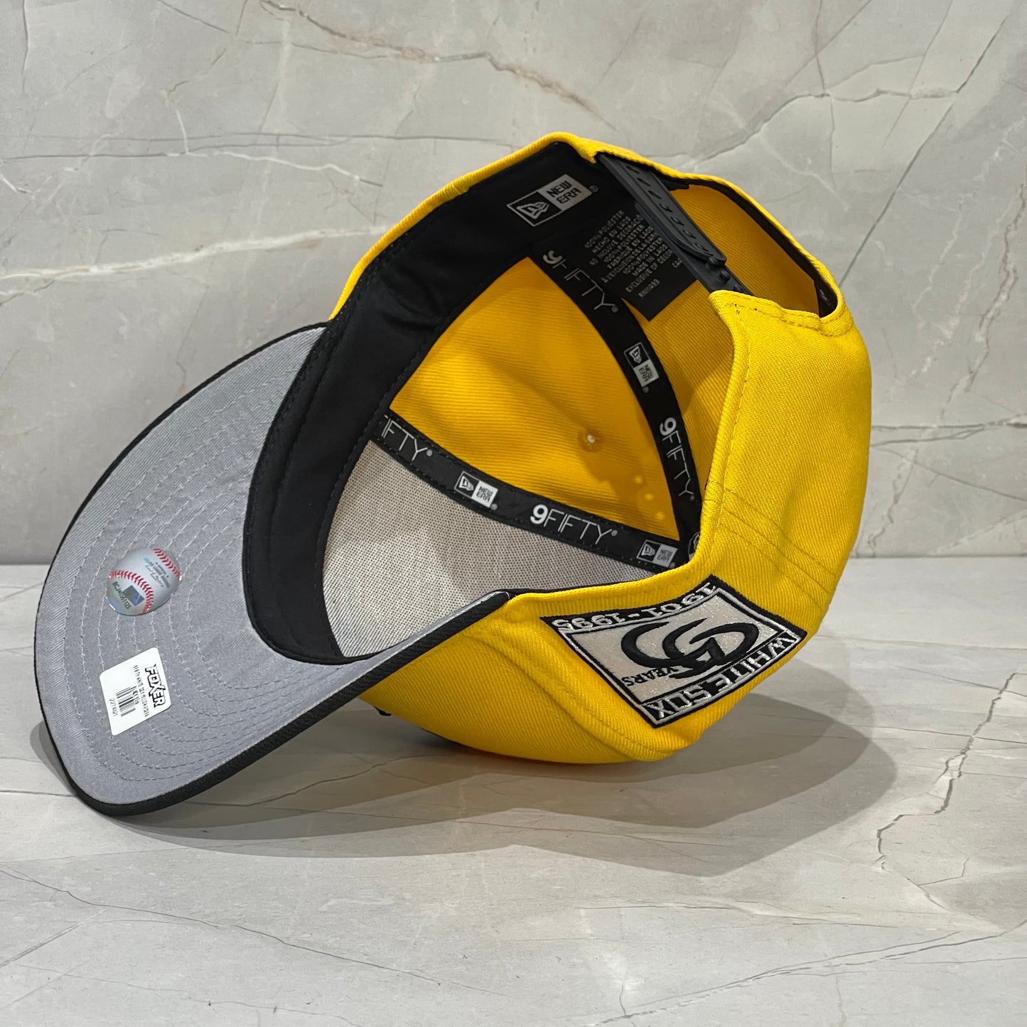 9FIFTY CHICAGO WHITE SIX YELLOW/BLACK 95YEARS
