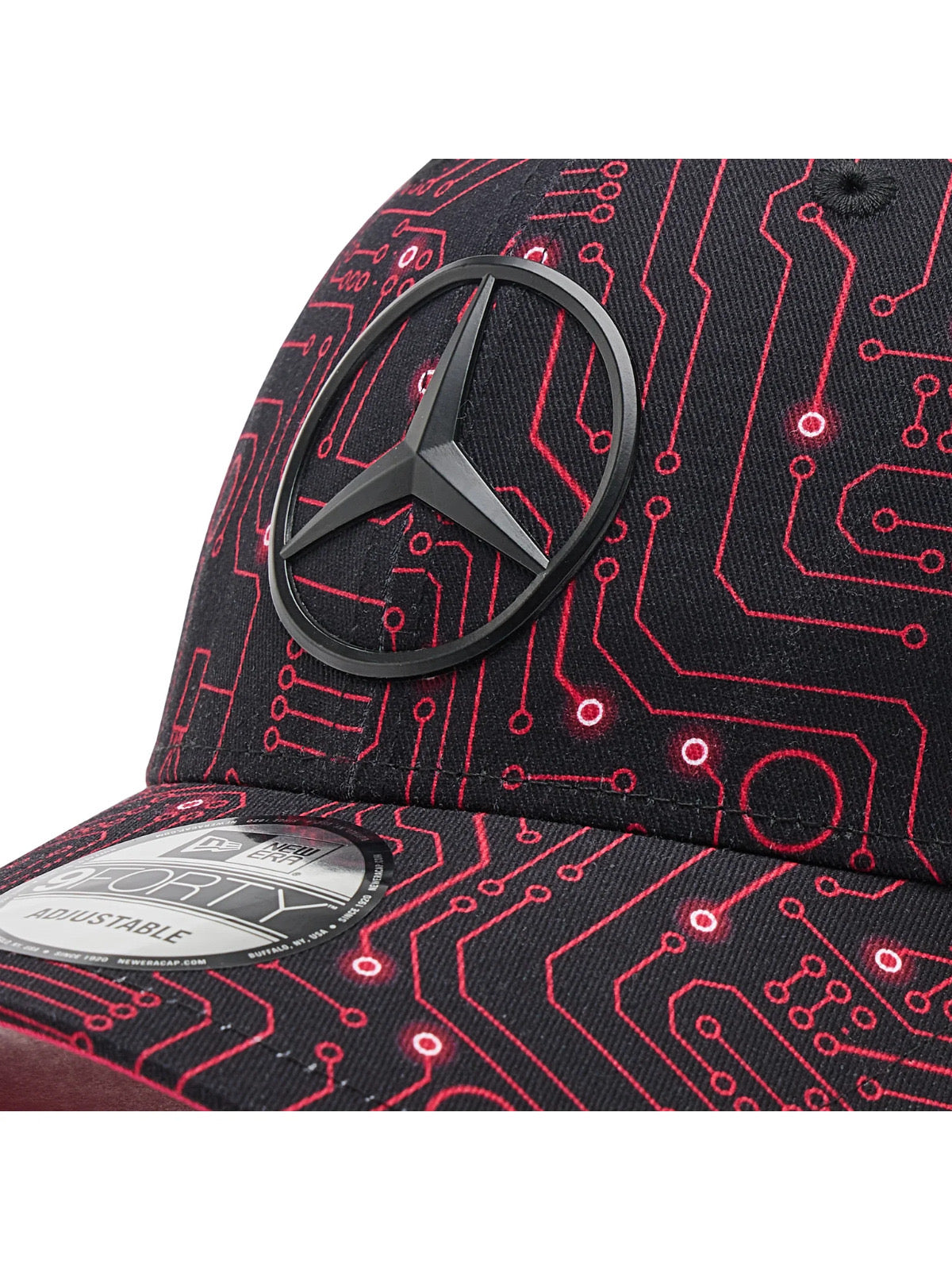 9FORTY MERCEDES BENZ BLACK FUCSIA