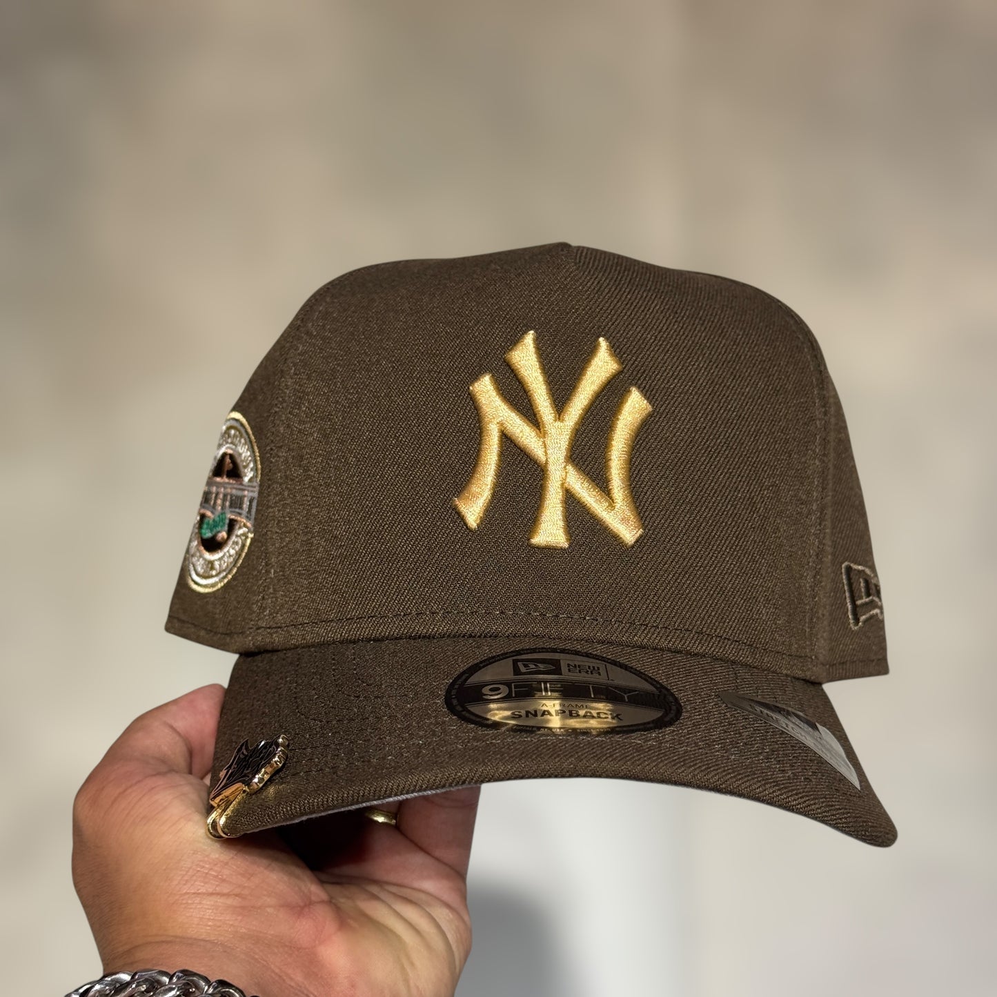9FIFTY AF YANKEES BROWN PATCH