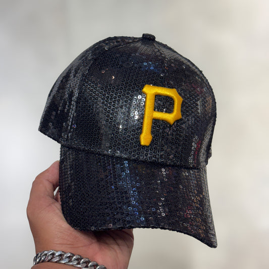 9FORTY PITTSBURGH PIRATES SEQUIN BLACK