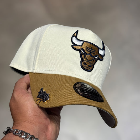 9FORTY CHICAGO BULLS BEIGE CAQUI BROWN