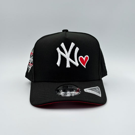 9FIFTY AF NY YANKEES BLACK /RED LOGO