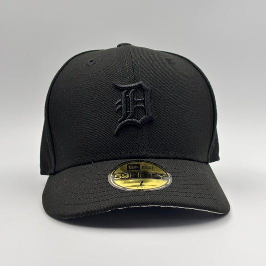 59FIFTY DETROIT TIGER BLACK ON BLACK
