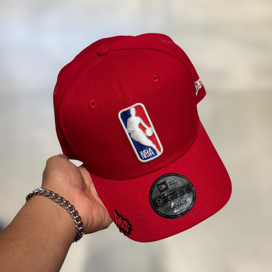 9FIFTY RED NBA LOGO