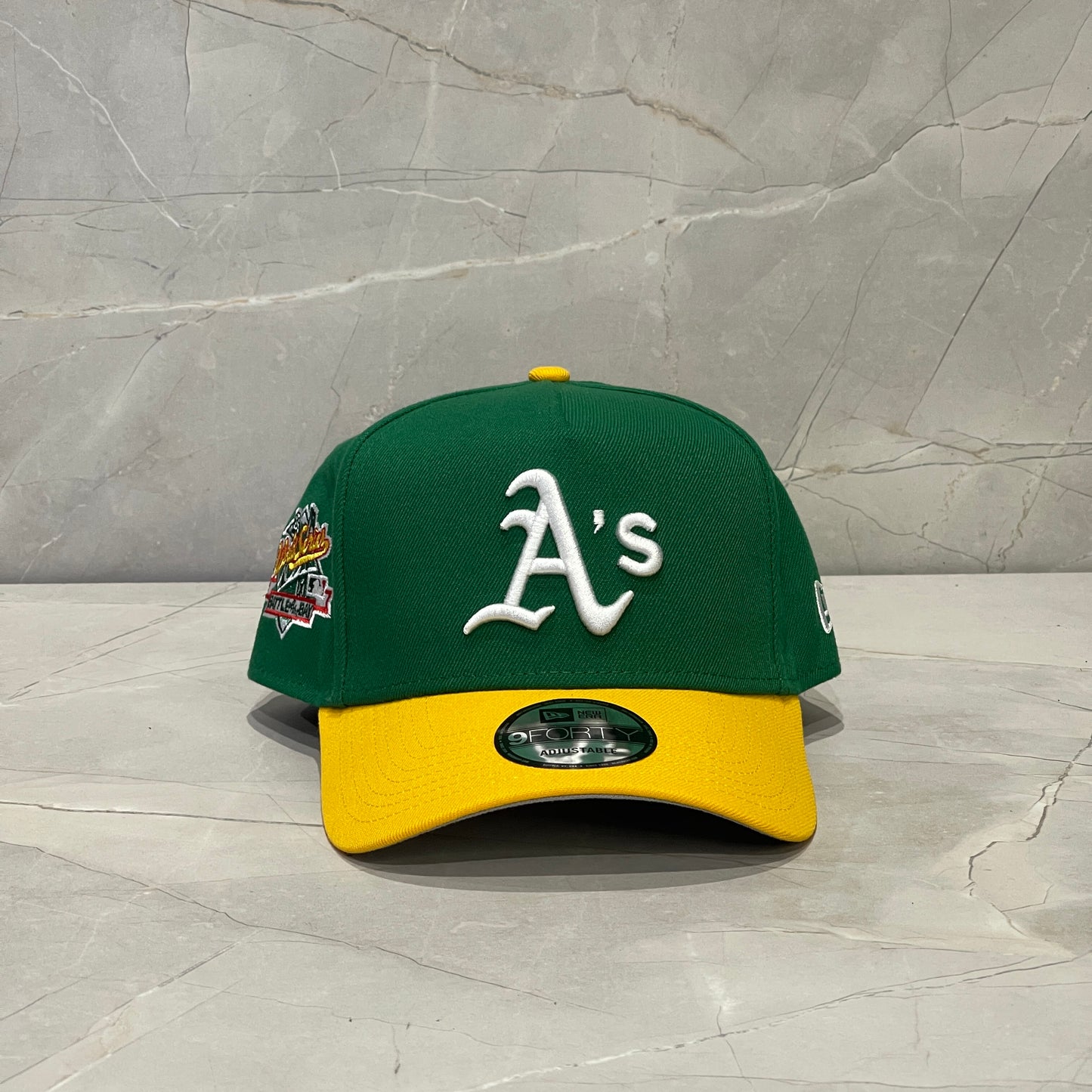 9FORTY OAKLAND ATHLETICS  GREEN YELLOW WS