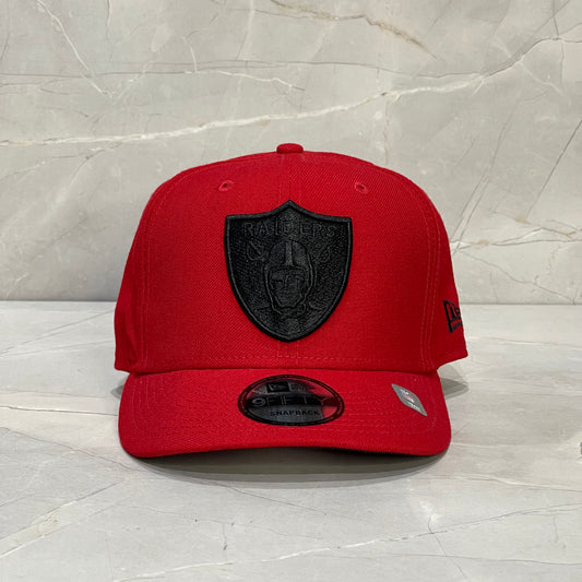 9FIFTY RAIDERS RED BLACK LOGO