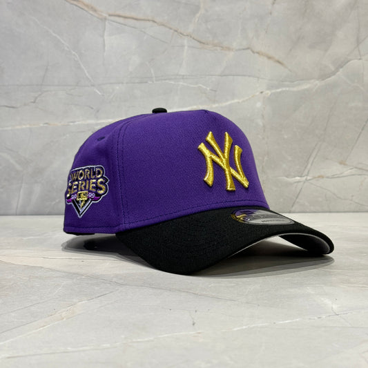 9FORTY AFRAME NY YANKEES PURPLE GOLD