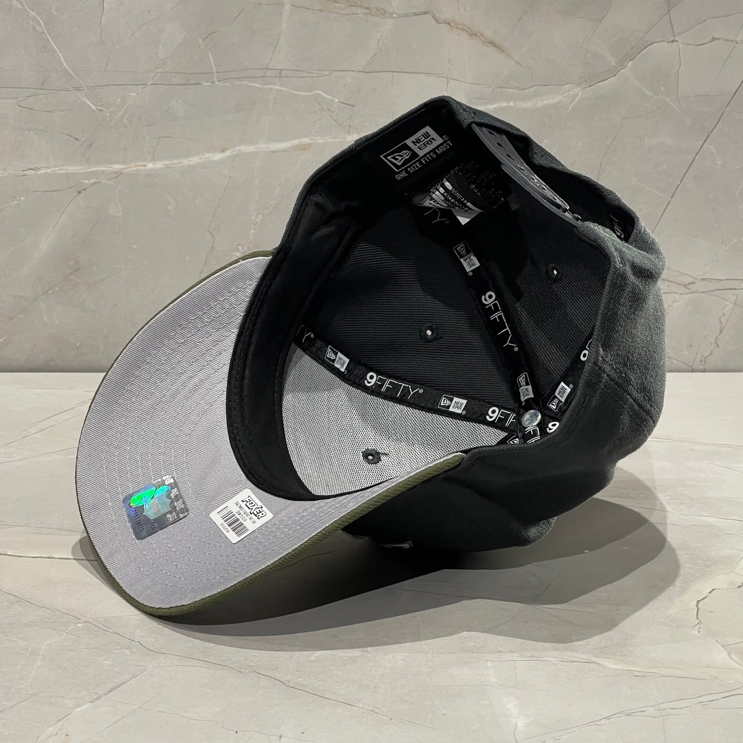 9FIFTY NEW ERA BALTIMORE RAVENS TWO TONE GRAFITE OLIVE