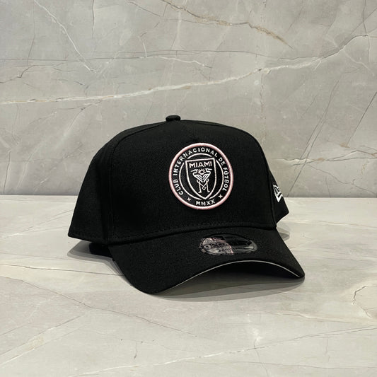 9FORTY A-FRAME INTER DE MIAMI BLACK PINK LOGO CIRCULAR