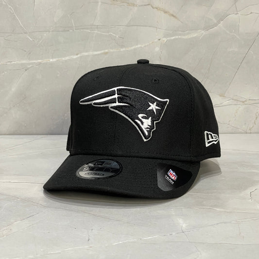 9FIFTY PATRIOTS BLACK WHITE LOGO