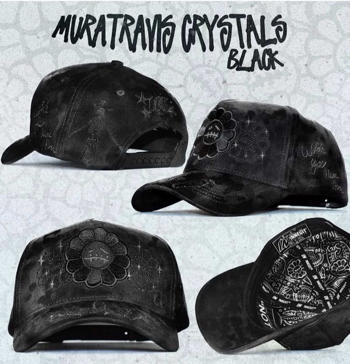 BÉLICA MURATRAVIS CRYSTALS BLACK - INNEDIT