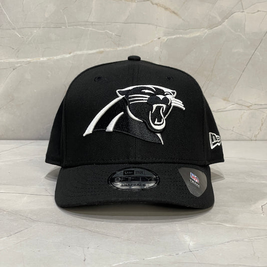 9FIFTY CAROLINA PANTHERS BLACK WHITE LOGO