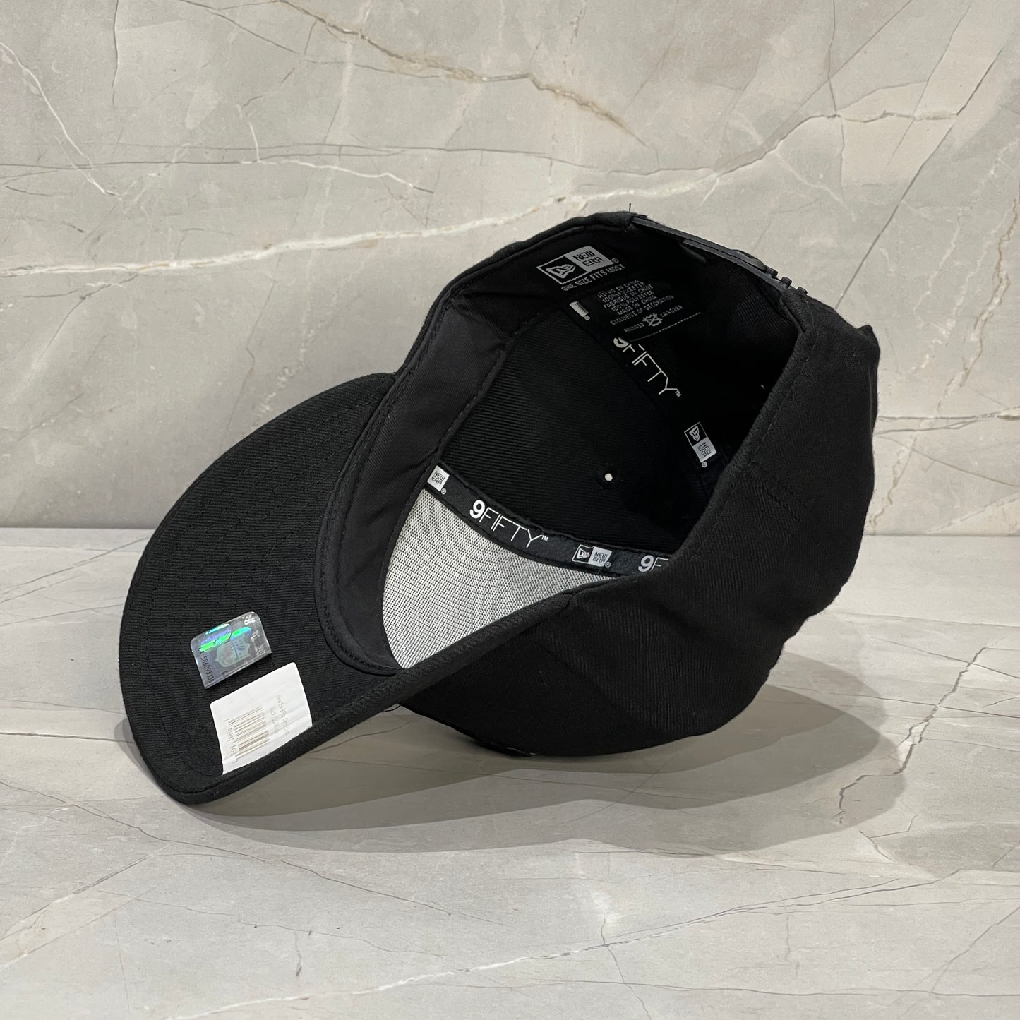 9FIFTY NEW ERA DETROIT LIONS BLACK B&W LOGO