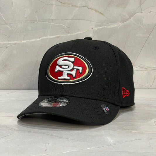 9FIFTY SAN FRANCISCO 49ERS BLACK RED LOGO