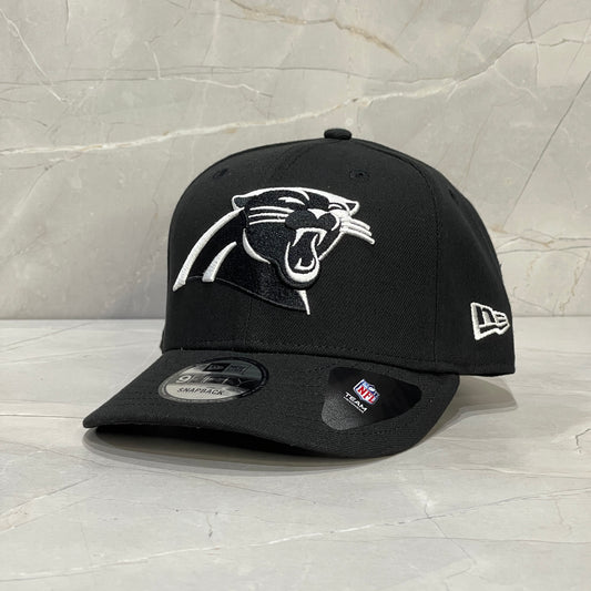 9FIFTY CAROLINA PANTHERS BLACK WHITE LOGO