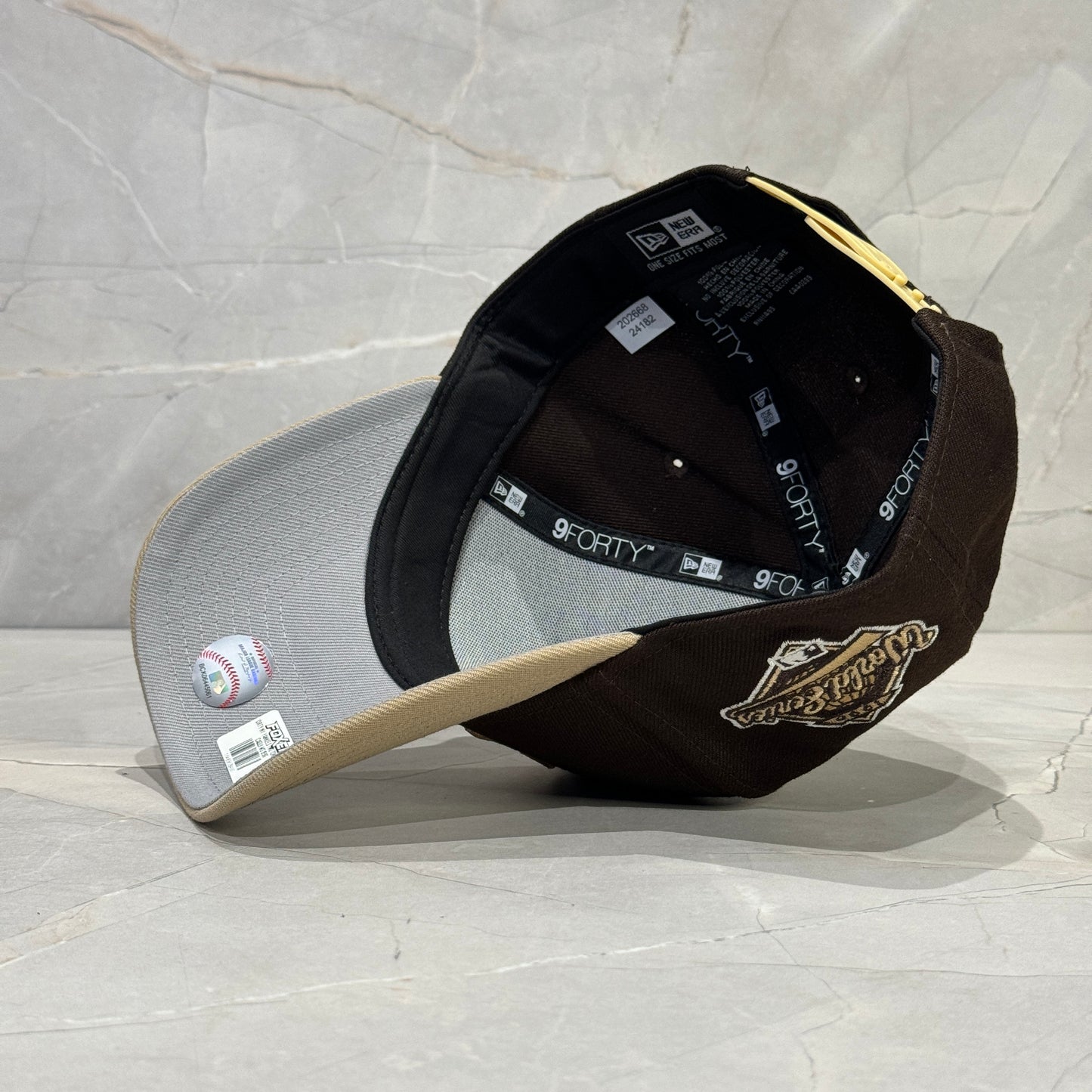 9FORTY NY YANKEES TWO TONE BROWN