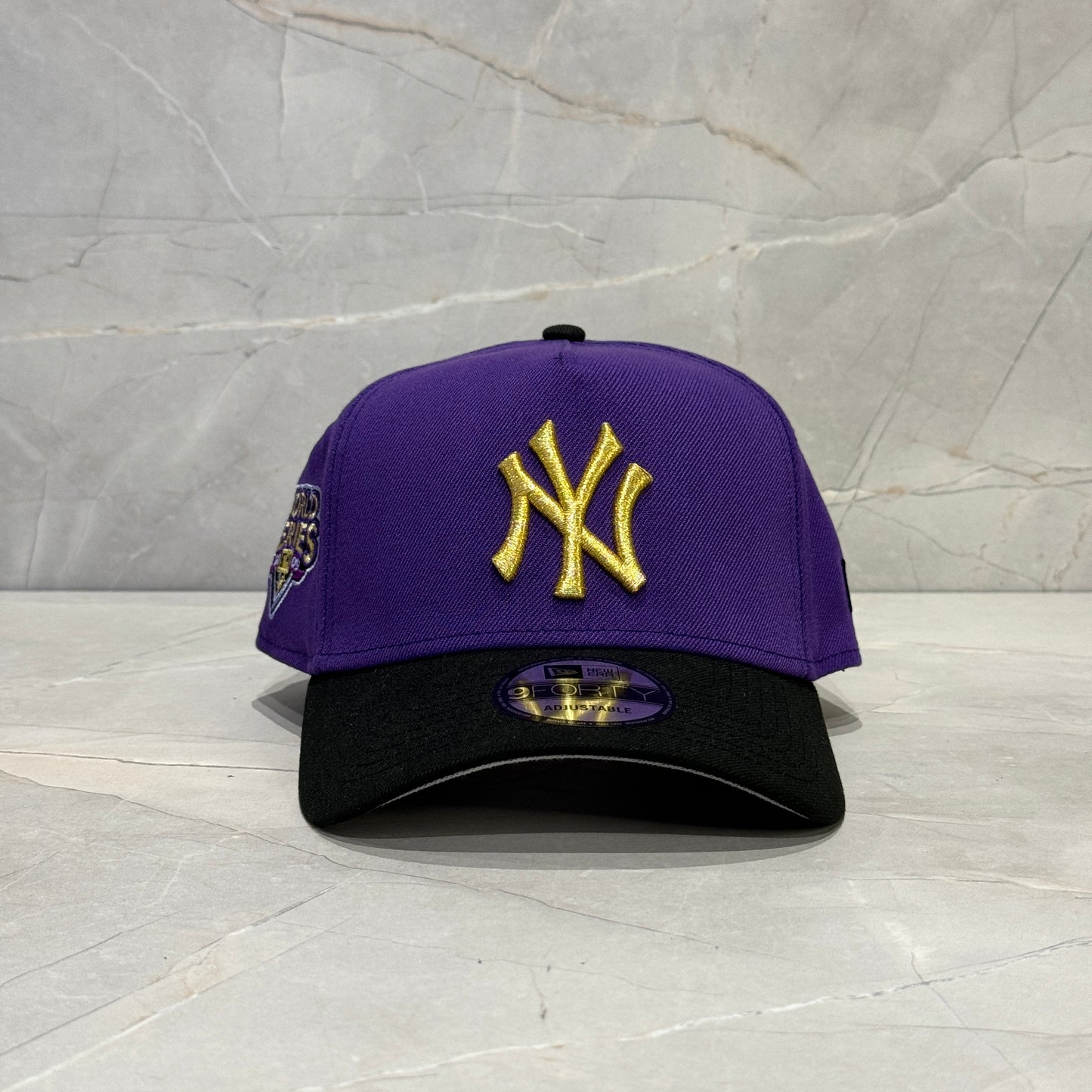 9FORTY AFRAME NY YANKEES PURPLE GOLD