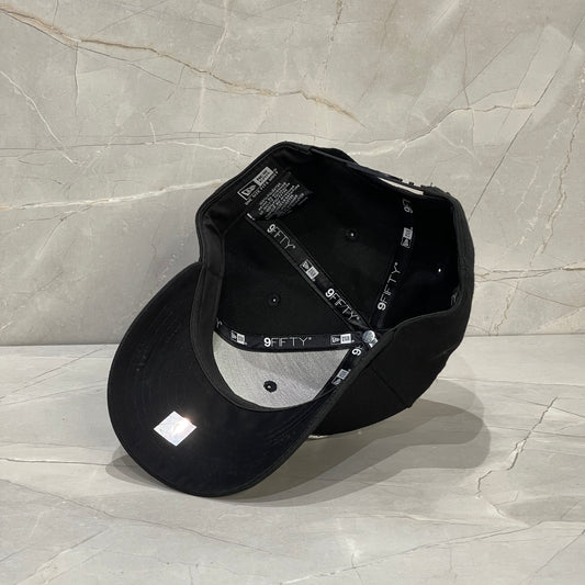 9FIFTY BROOKLYN NETS BLACK WHITE LOGO