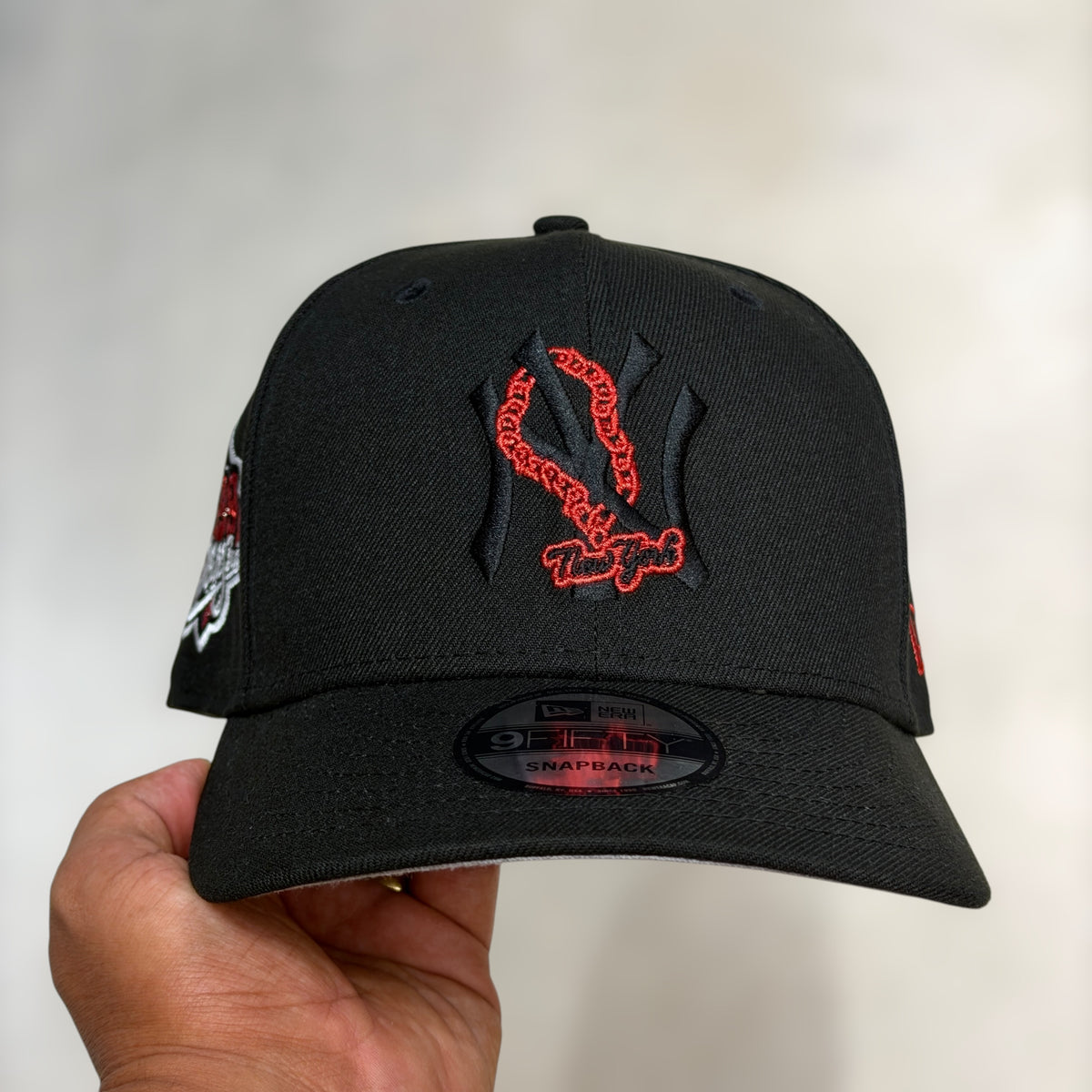 9FIFTY NY YANKEES BLACK RED CHAIN