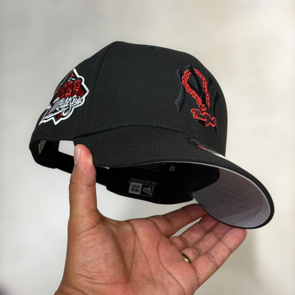 9FIFTY NY YANKEES BLACK RED CHAIN