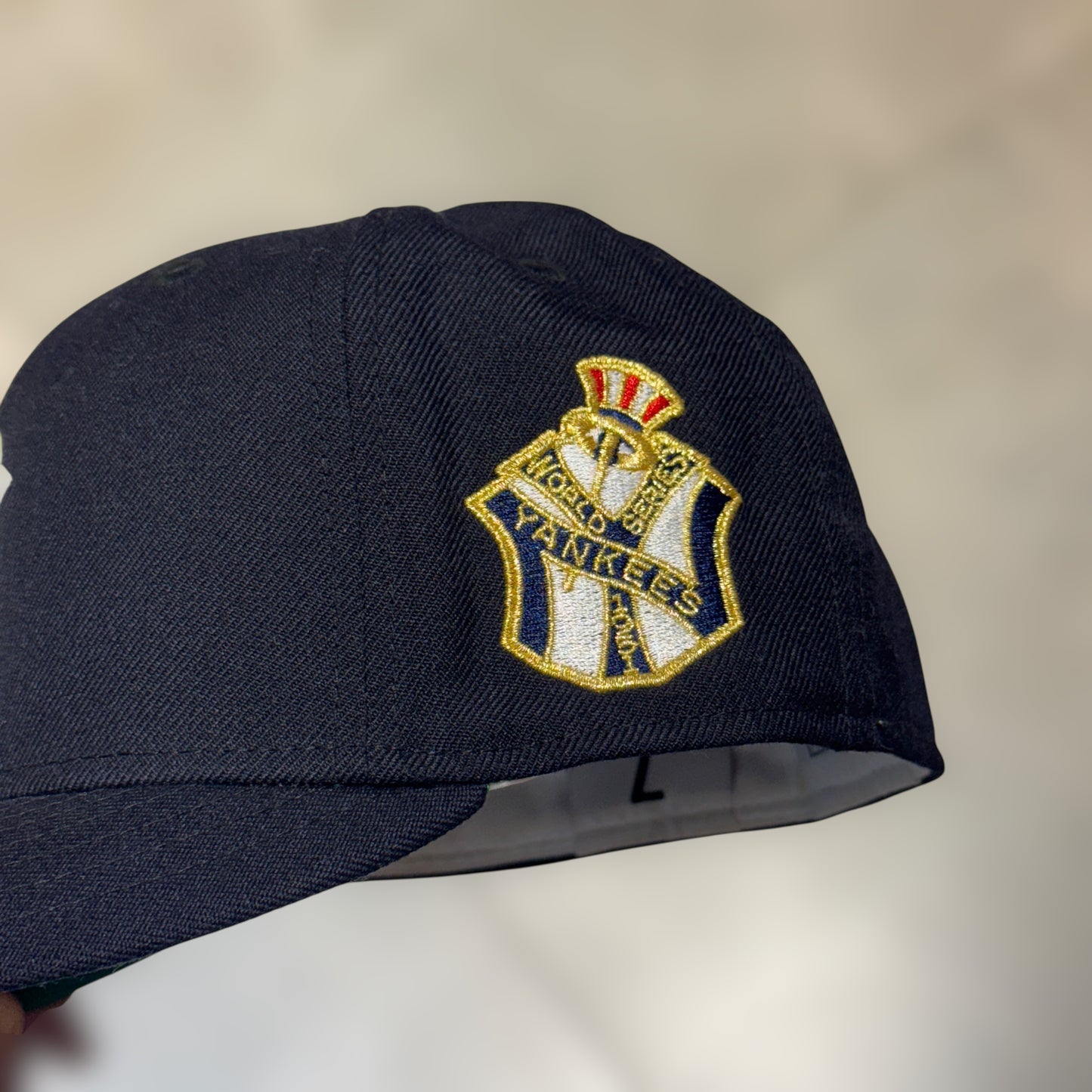 59FIFTY NY YANKEES NAVY UNDERVISOR GREEN PARCHE DORADO LATERAL 1951