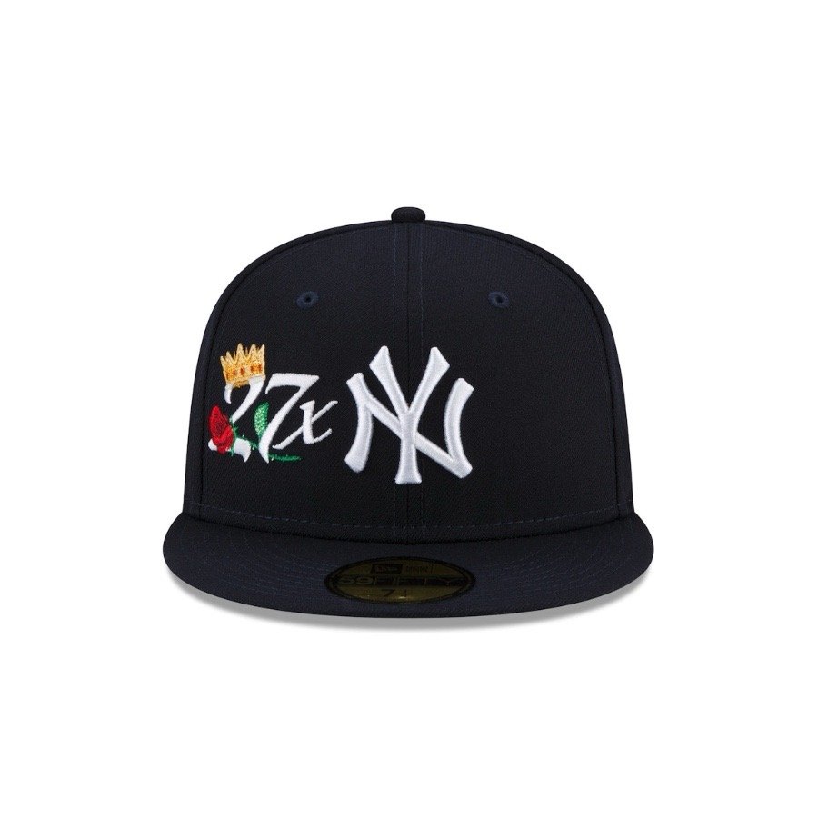 59FIFTY NY YANKEES CROWN CHAMPS NAVY