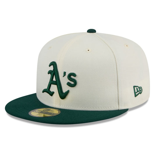 59FIFTY OAKLAND ATHLETICS BEIGE GREEN