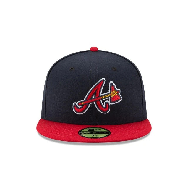 59FIFTY ATLANTA BRAVES NAVY LOGO ANTIGUO